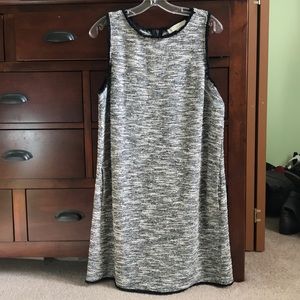 LOFT Textured Sleeveless Dress NWOT